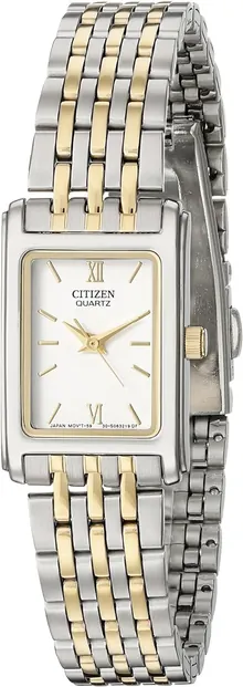 Citizen Quartz Women's Watch, Stainless Steel, Classic, Two-Tone