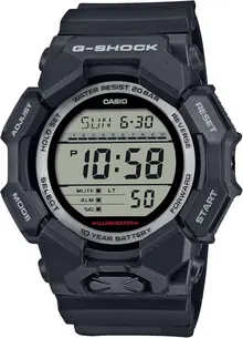 Casio G-Shock Black Resin Digital 10 Year Battery Watch GD-010-1CR