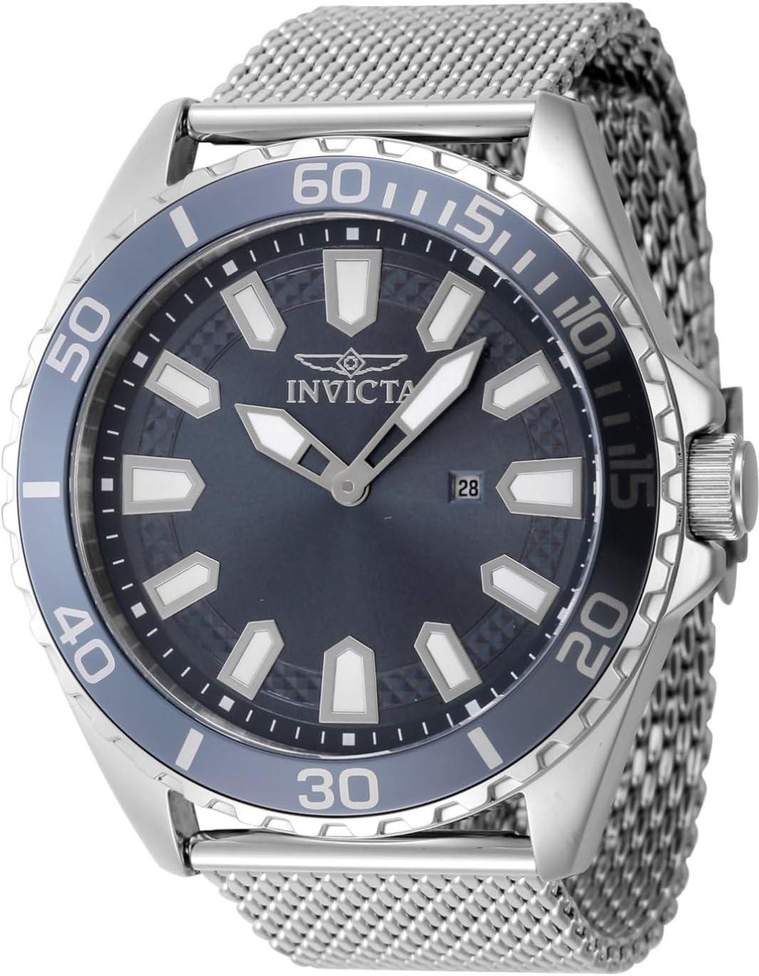 Invicta Men's Pro Diver 46mm Stainless Steel Quartz Watch - Model 46901
