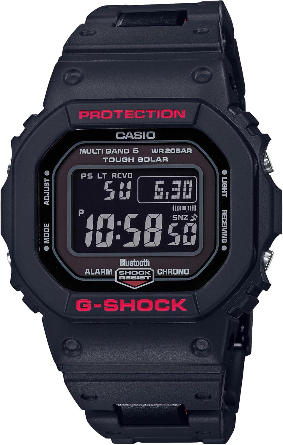 Casio G-SHOCK GW-B5600HR-1JF Radio Solar Watch: Style Meets Functionality