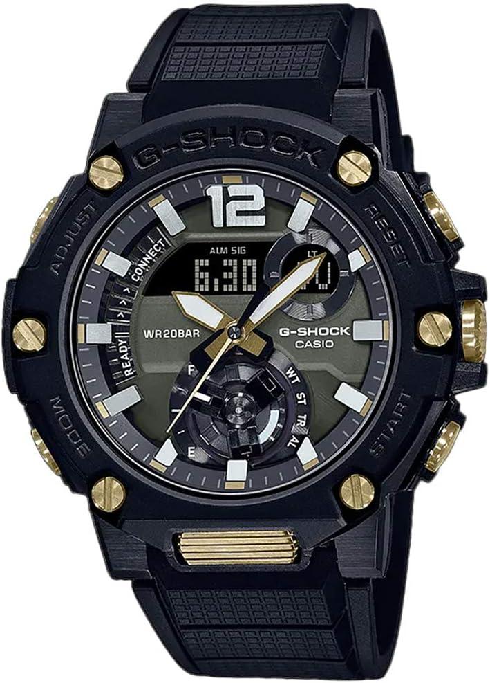 G-Shock GSTB300B-1A Men's Watch - Black x Gold