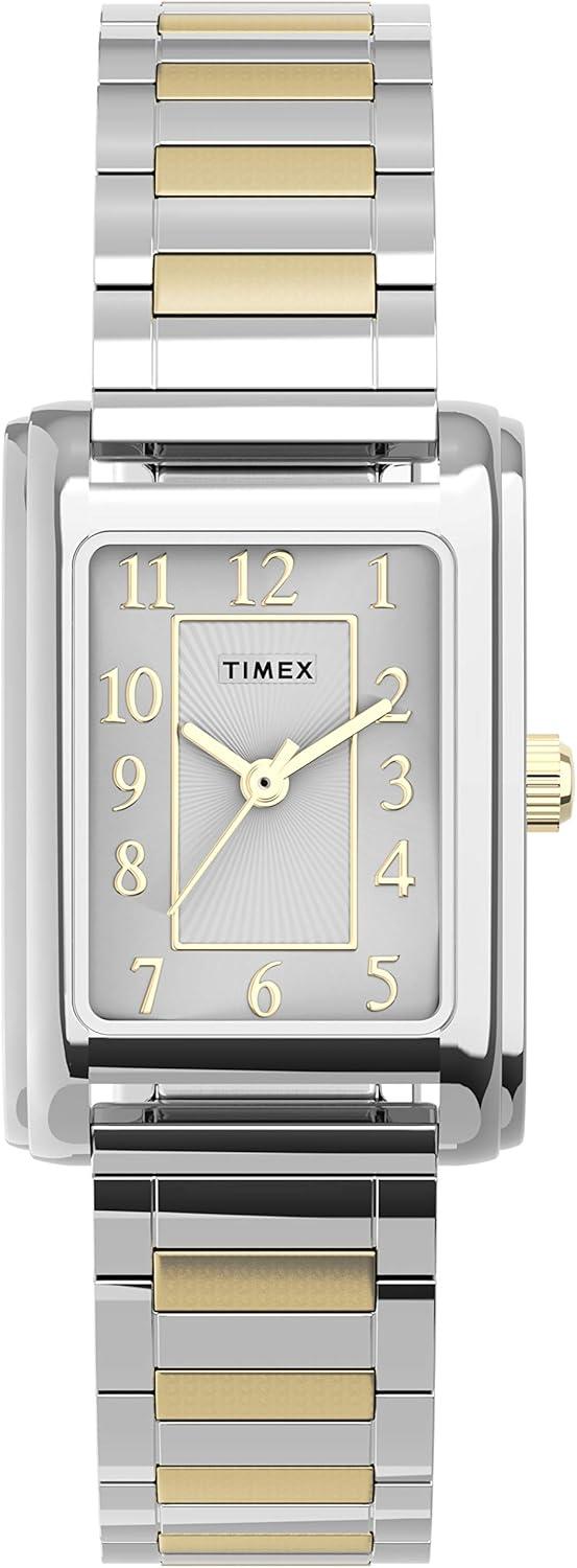 Timex Women's Meriden 21mm Watch – Two-Tone with Expansion Band