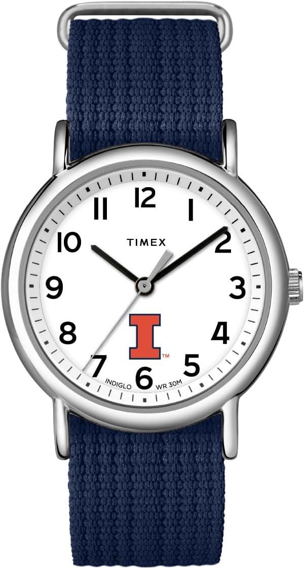 Timex Unisex Weekender 38mm Watch - Illinois Illini