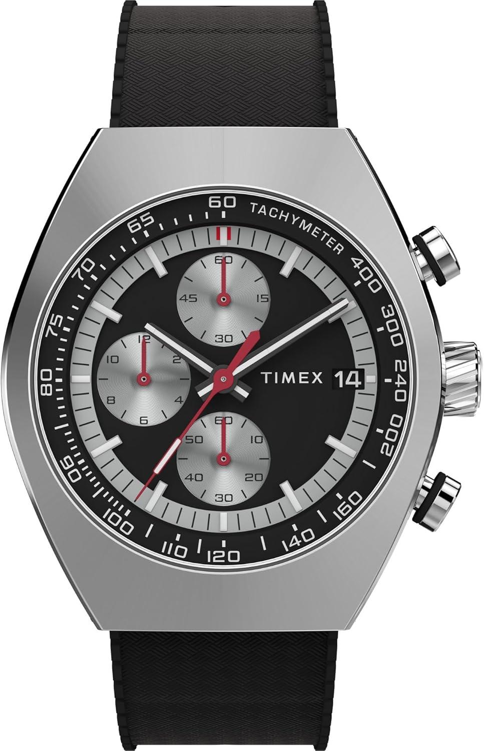 Timex Men's Legacy Tonneau Chronograph 42mm Watch
