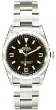 Rolex Explorer I Black Dial Steel 114270-0001