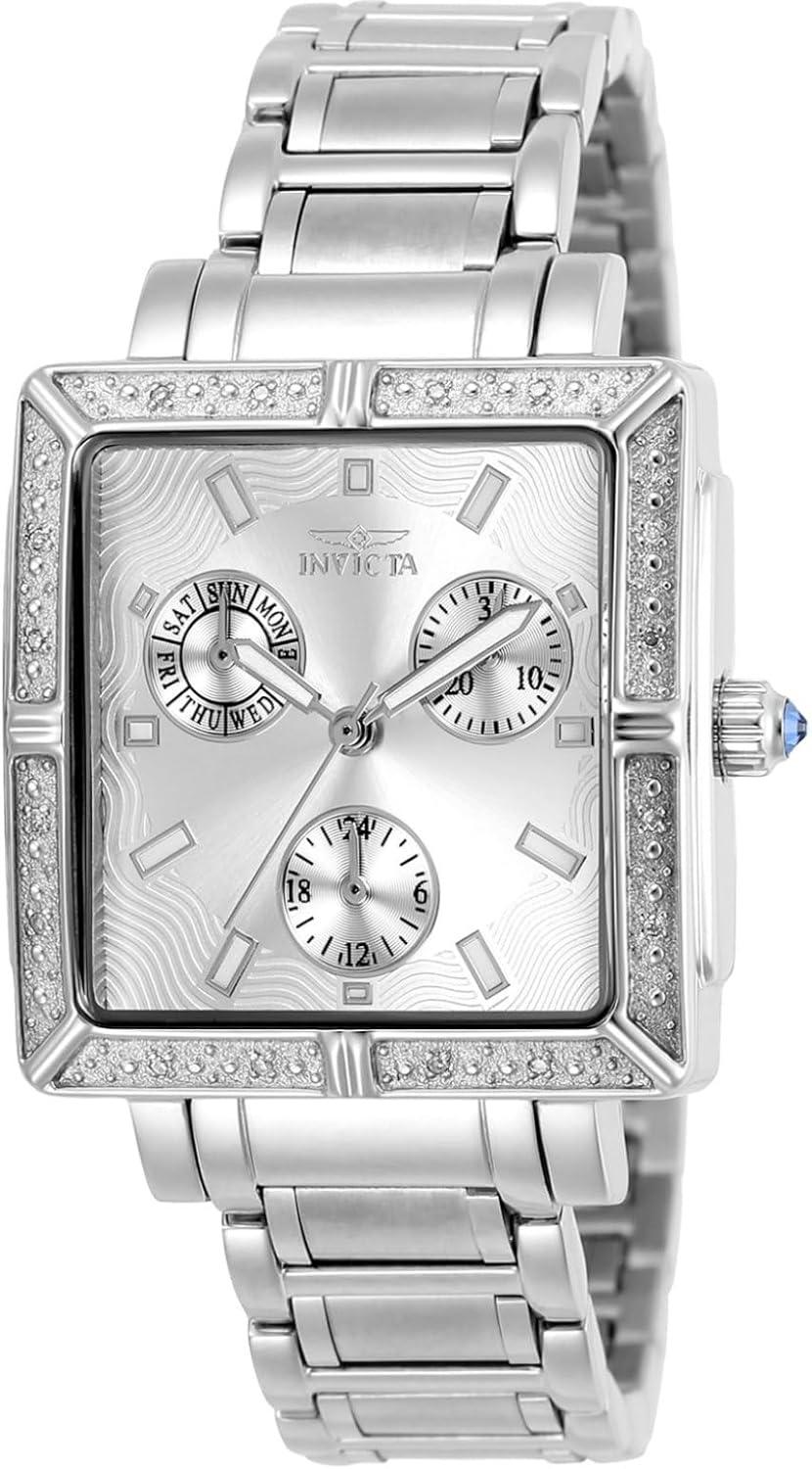 Invicta Women's 5377 Wildflower Diamond-Accented Stainless Steel Watch