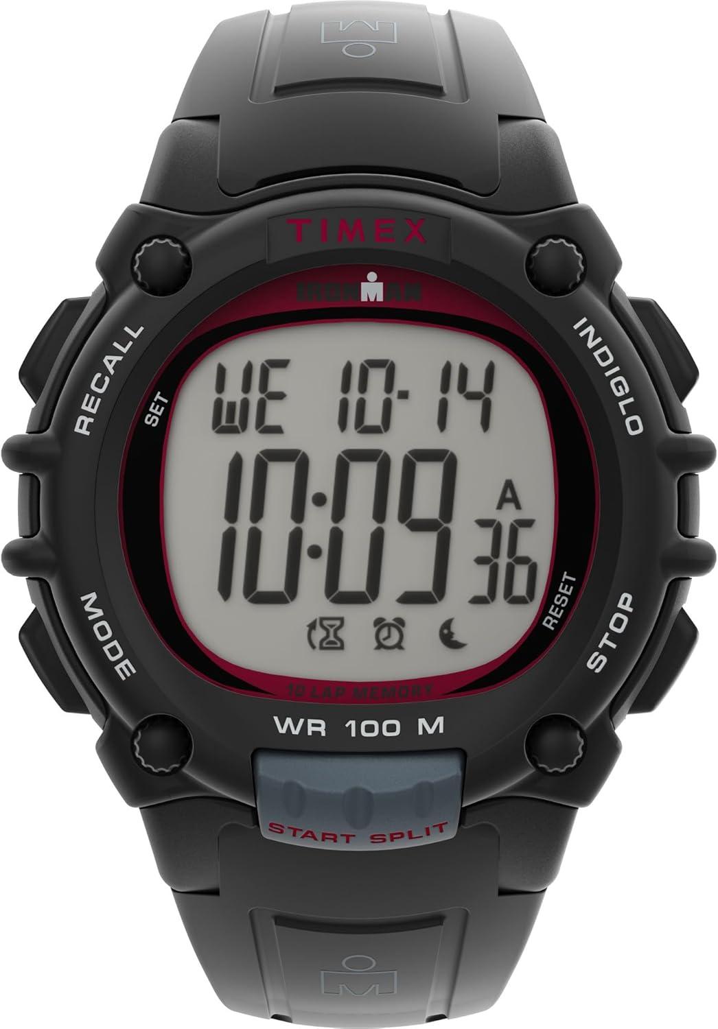 Timex Men's Ironman Triathlon Classic 10 44mm Watch