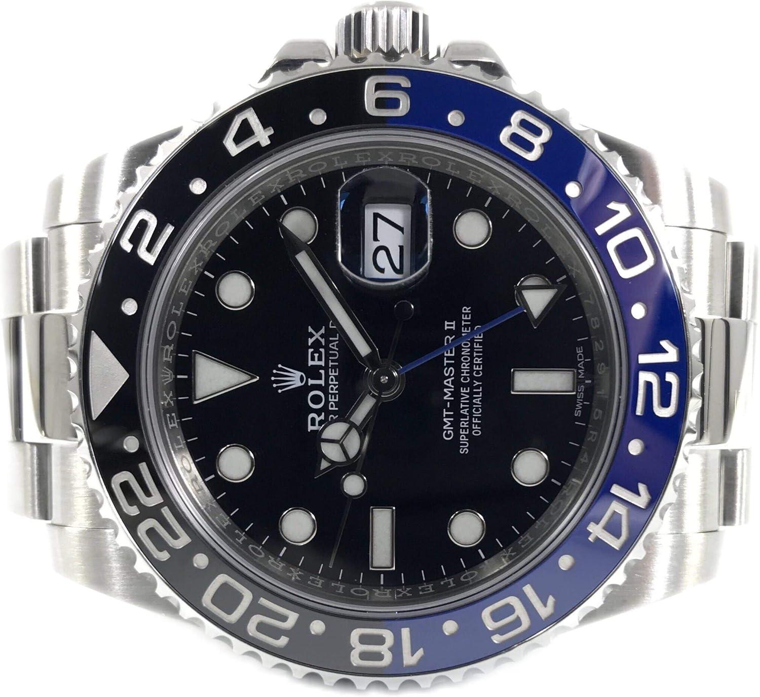 Rolex Oyster Perpetual GMT Master II Men's Watch 116710BLNR