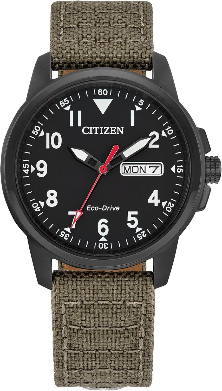 Citizen Men's Eco-Drive Weekender Garrison Watch