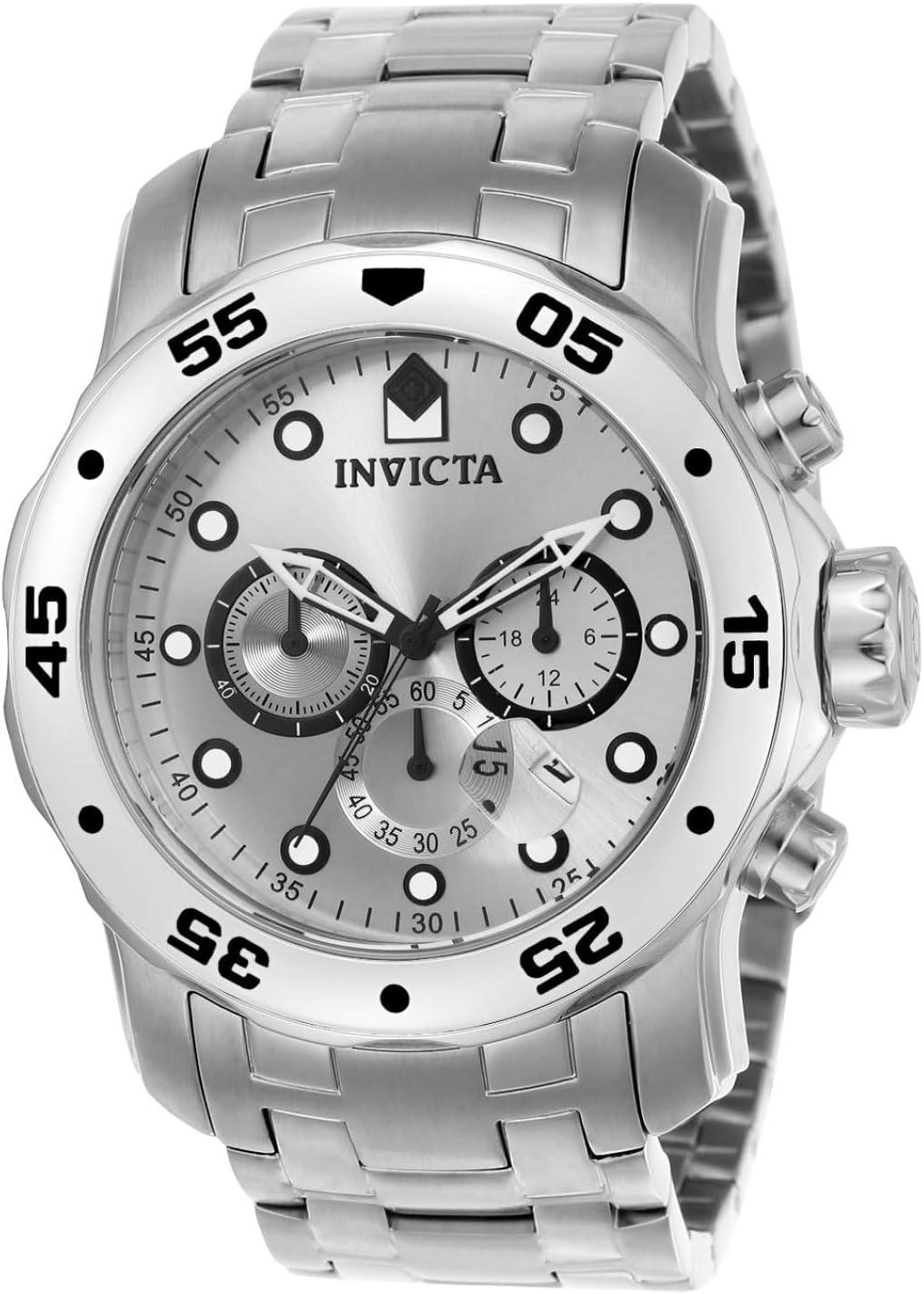 Invicta Men's 0071 Pro Diver Collection Chronograph Stainless Steel Watch