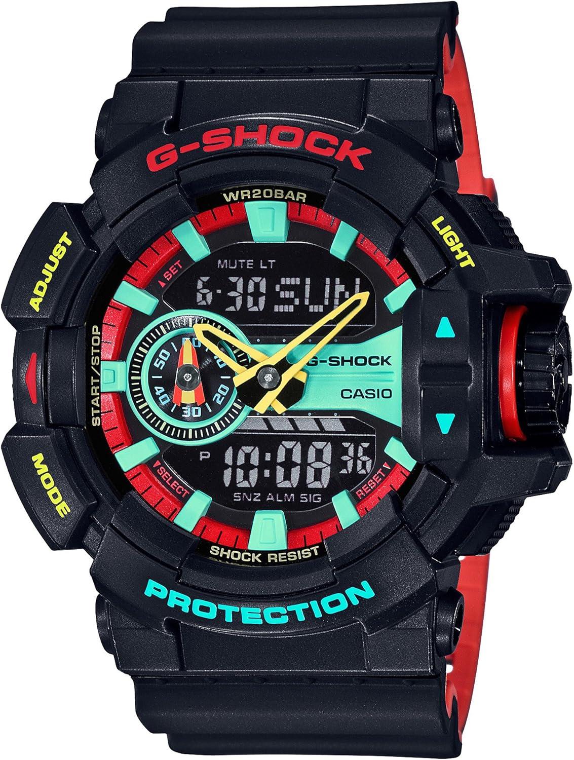 CASIO G-SHOCK Breezy Rasta Color GA-400CM-1AJF - A Unique Blend of Style and Functionality