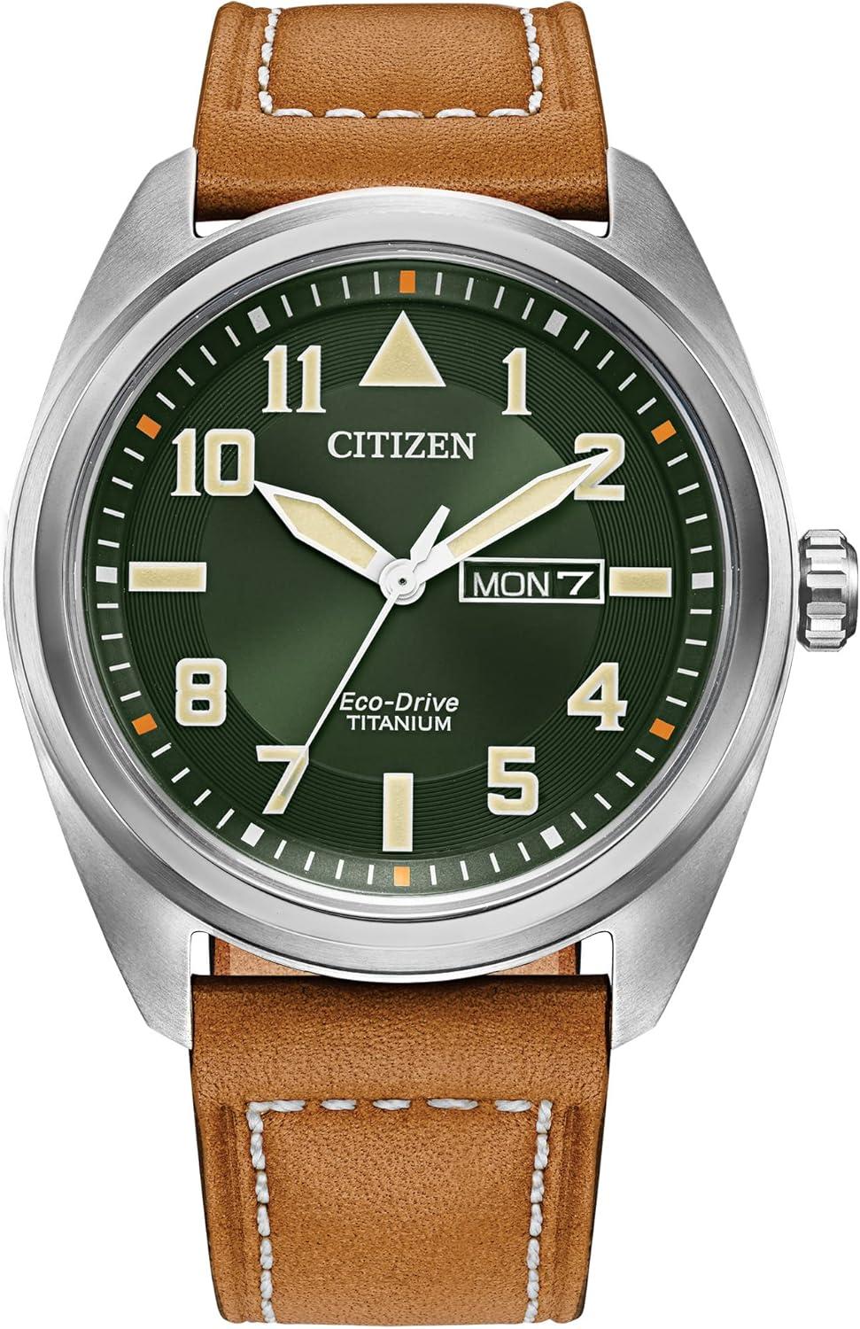 Citizen Men's Eco-Drive Weekender Garrison Field Watch in Super Titanium