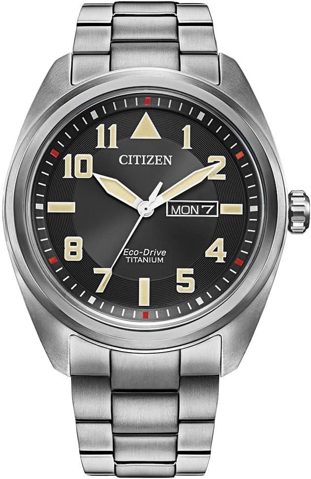 Citizen Men's Eco-Drive Weekender Garrison Field Watch in Super Titanium