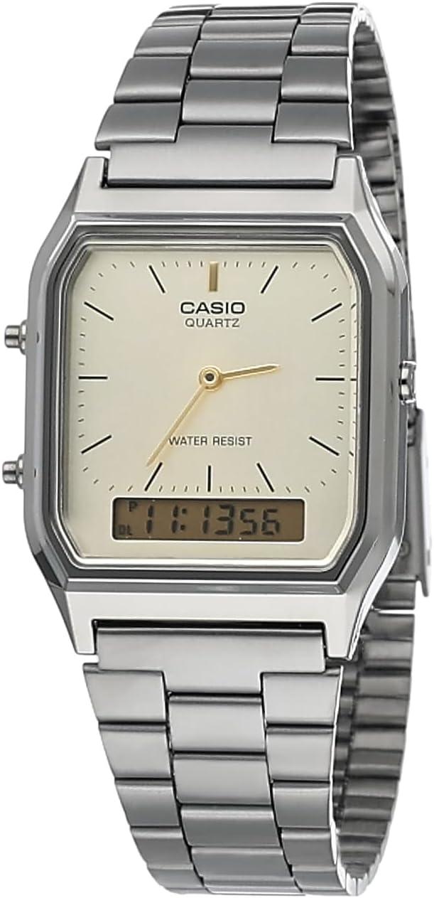 Casio Analog-Digital Fashion Quartz Men's Vintage Watch AQ-230GG-9A