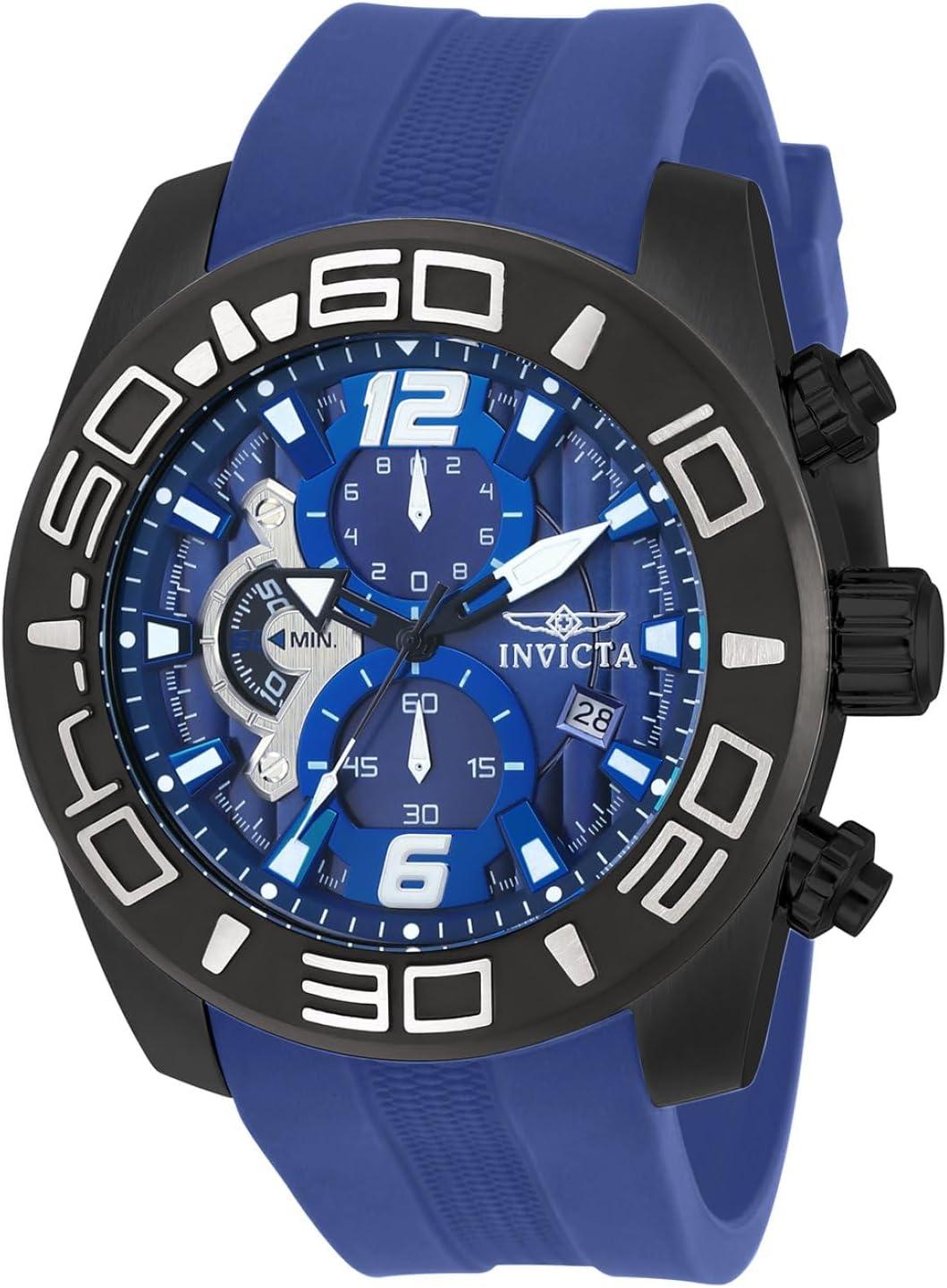 Invicta Men's 22812 Pro Diver Analog Display Quartz Blue Watch