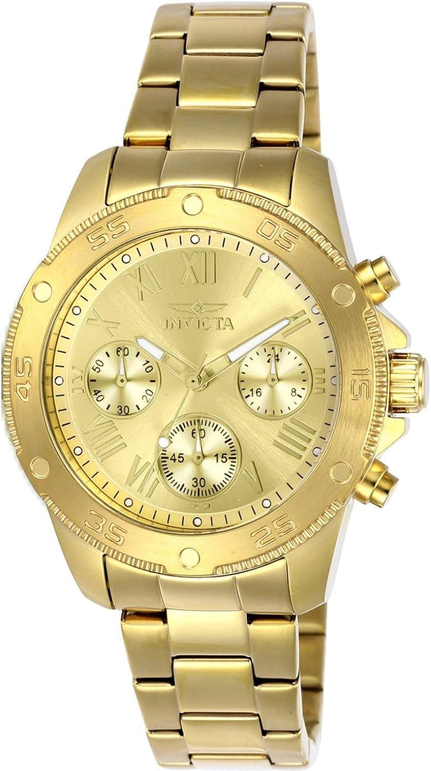 Invicta Women's 21731 Wildflower Analog Display Quartz Gold Watch