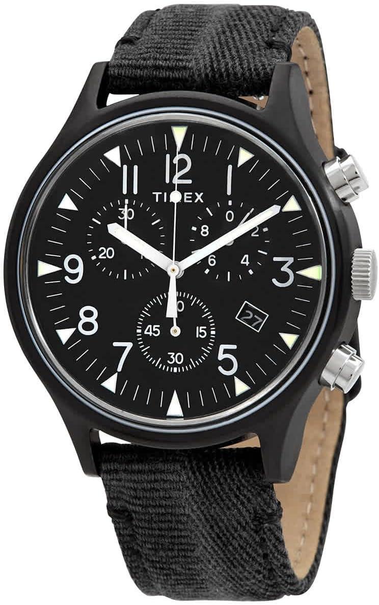 Timex MK1 Chronograph Quartz Black Dial Men's Watch TW2R68700