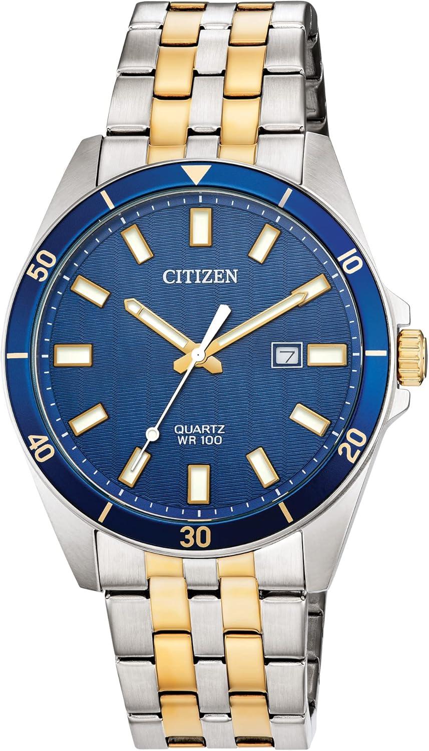Citizen Quartz Men's Watch, Stainless Steel, Classic, Two-Tone