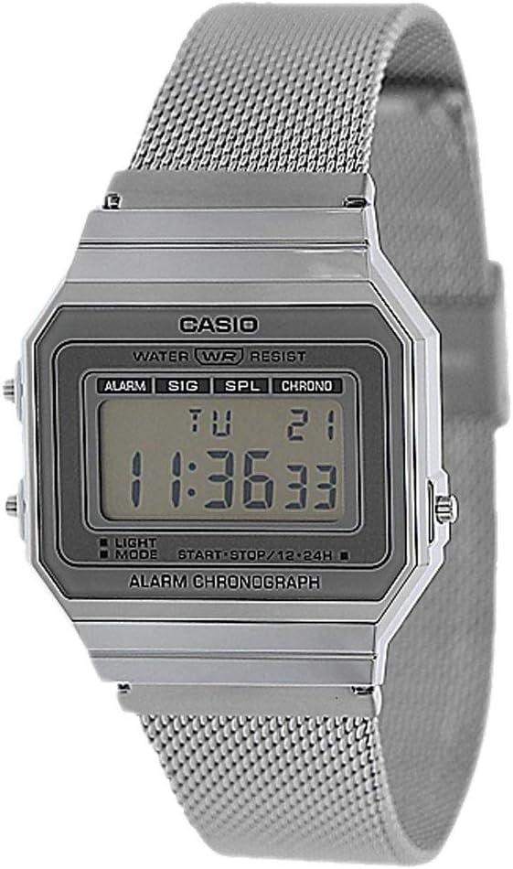 G-Shock Casio Vintage A700WM-7AVT Silver One Size
