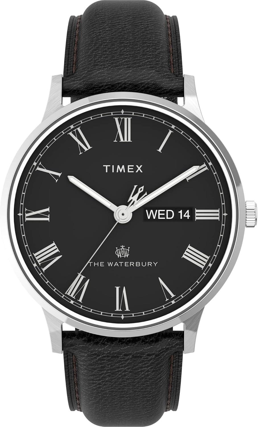 Timex Men's Waterbury Classic Day-Date 40mm Quartz Watch