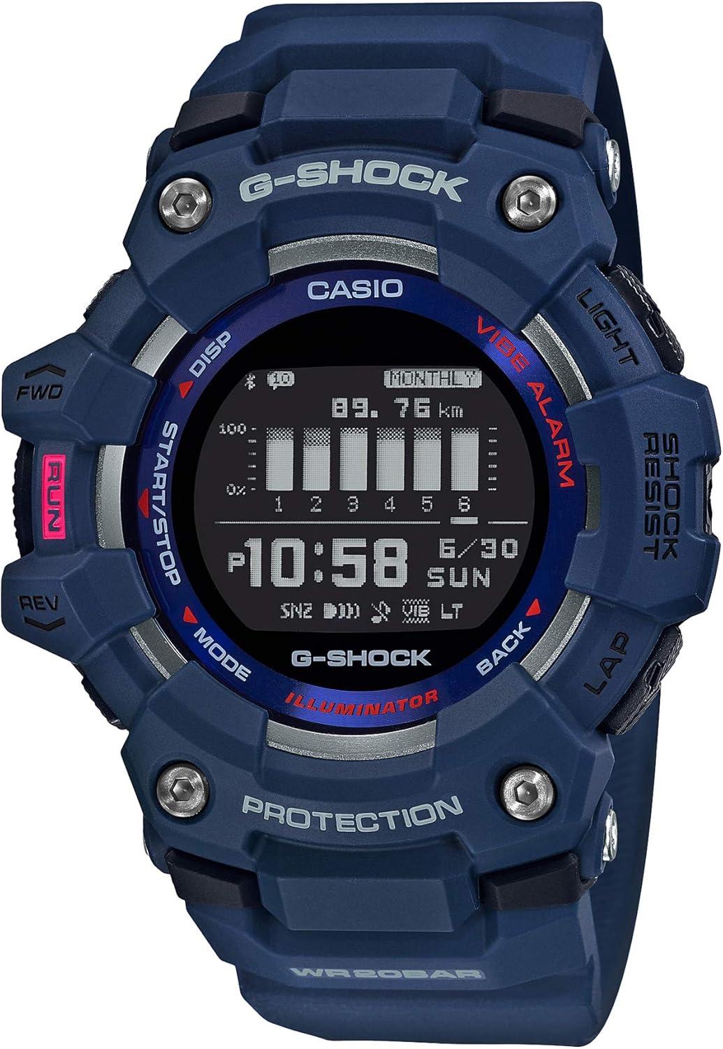 Casio GBD100-2 Men's G Squad Bluetooth Alarm Chronograph Fitness Training G Shock Watch