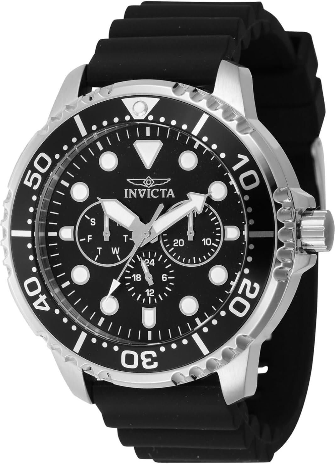 Invicta Pro Diver Stainless Steel Men's Quartz Watch - Model 47234