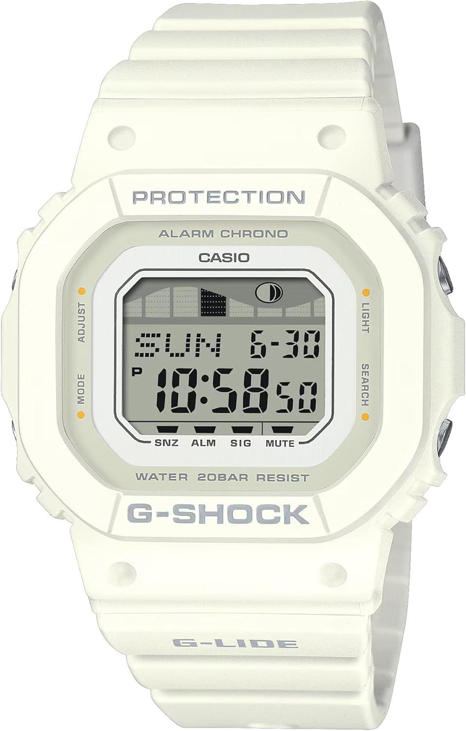 CASIO G-Shock G-Lide White Digital Watch GLX-S5600-7B