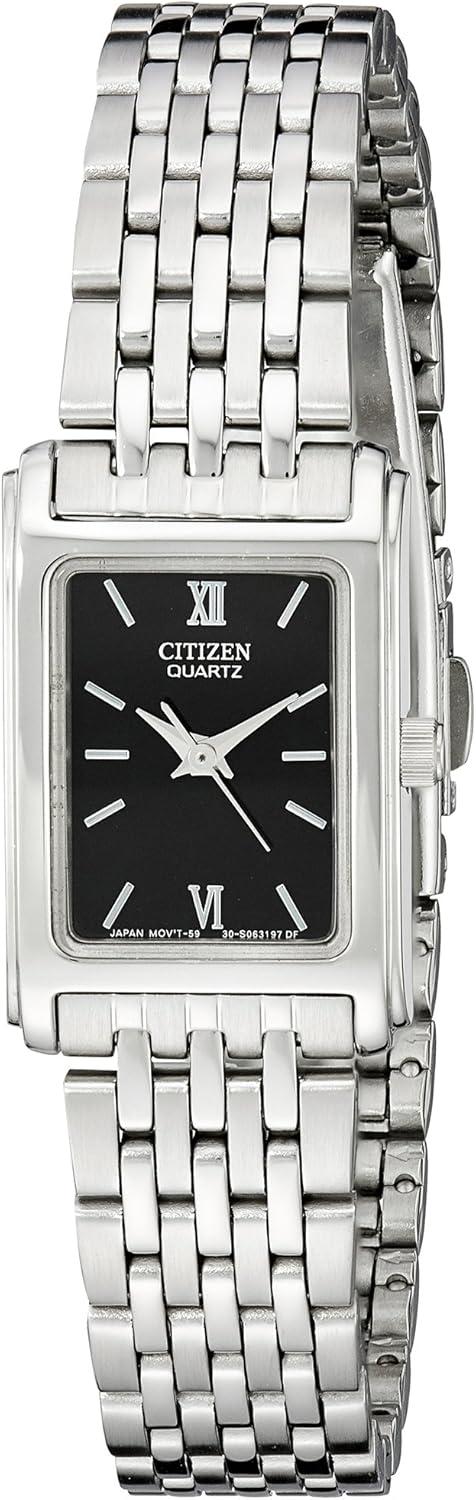 Citizen Quartz Women's Watch, Stainless Steel, Classic Silver-Tone