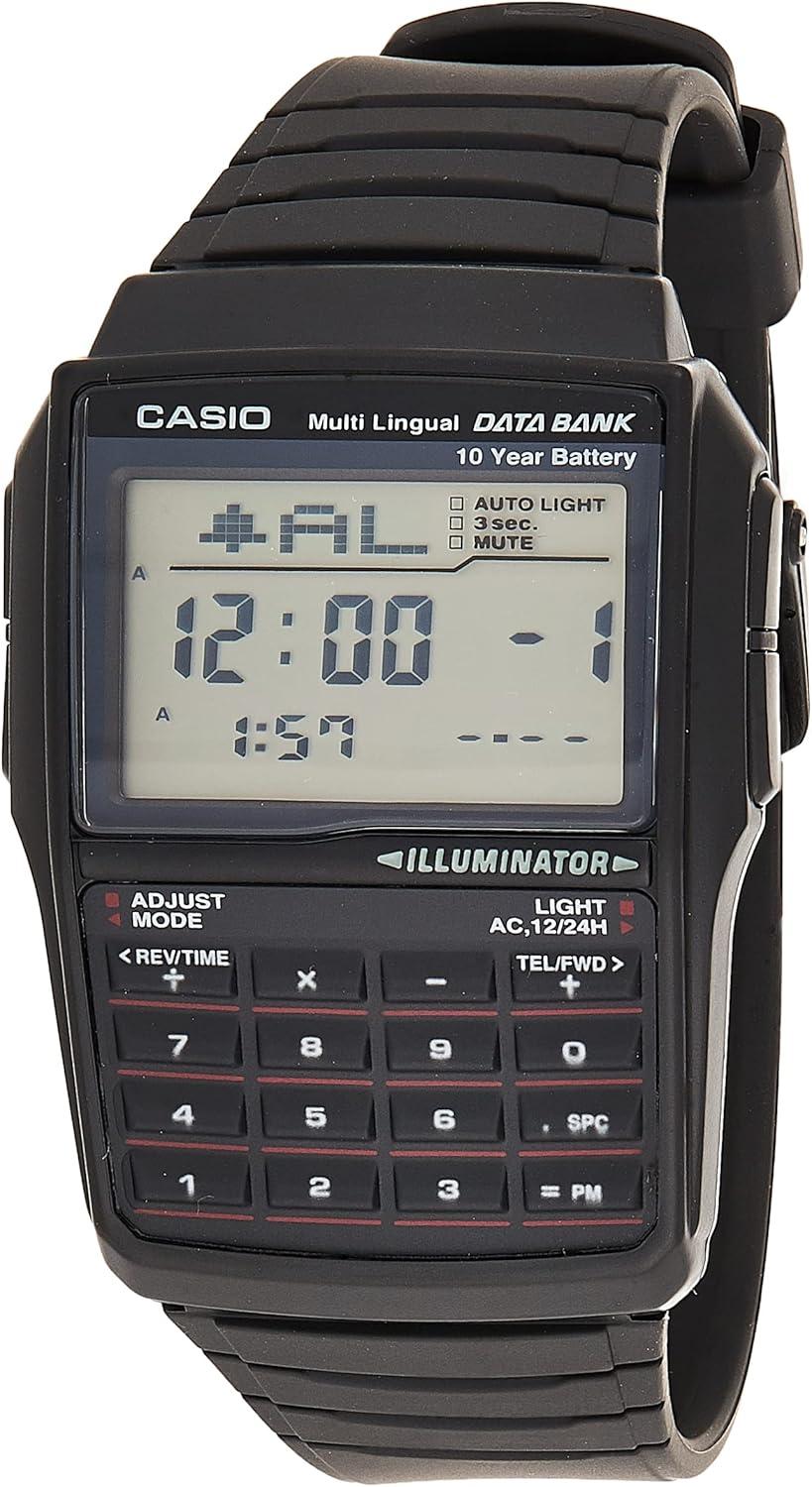 Casio Collection Unisex Watch, Black, Einheitsgröße, Bracelet