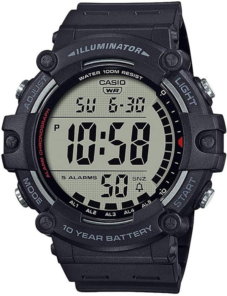 Casio Men's Digital Sport Watch (AE1500WH-1AV)