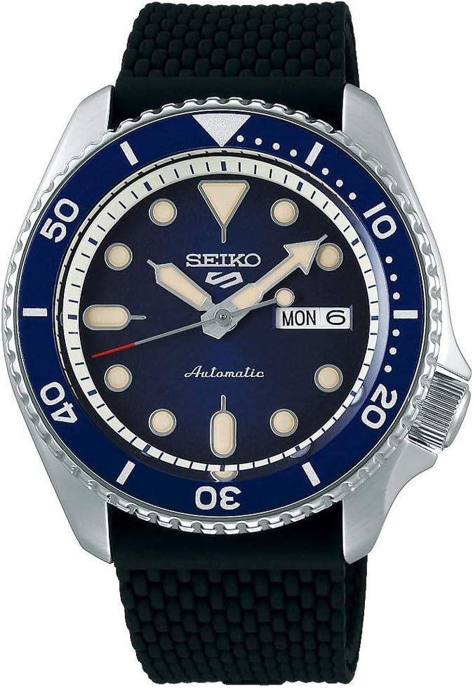 SRPD93 Seiko 5 Sports Men's Watch Black 42.5mm Stainless Steel