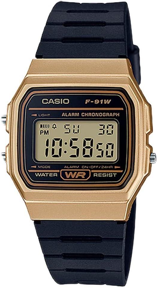 Casio Men's 'Vintage' Quartz Metal and Resin Casual Watch