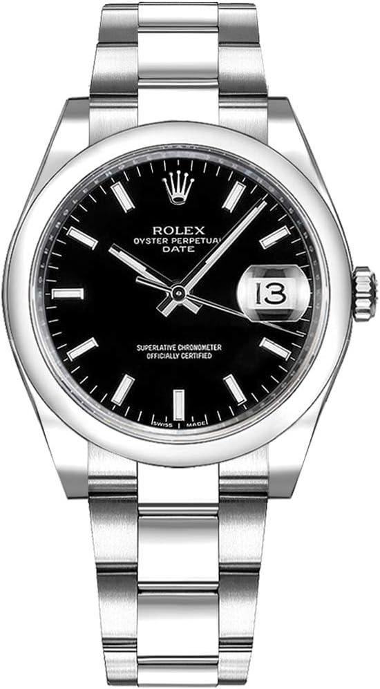 Rolex Perpetual 34mm Domed Bezel 115200