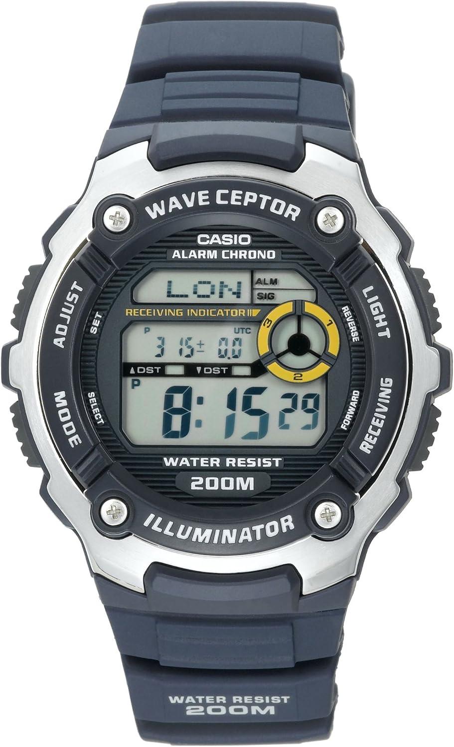 Casio Men's WV200A-2AV Waveceptor Atomic Sport Watch
