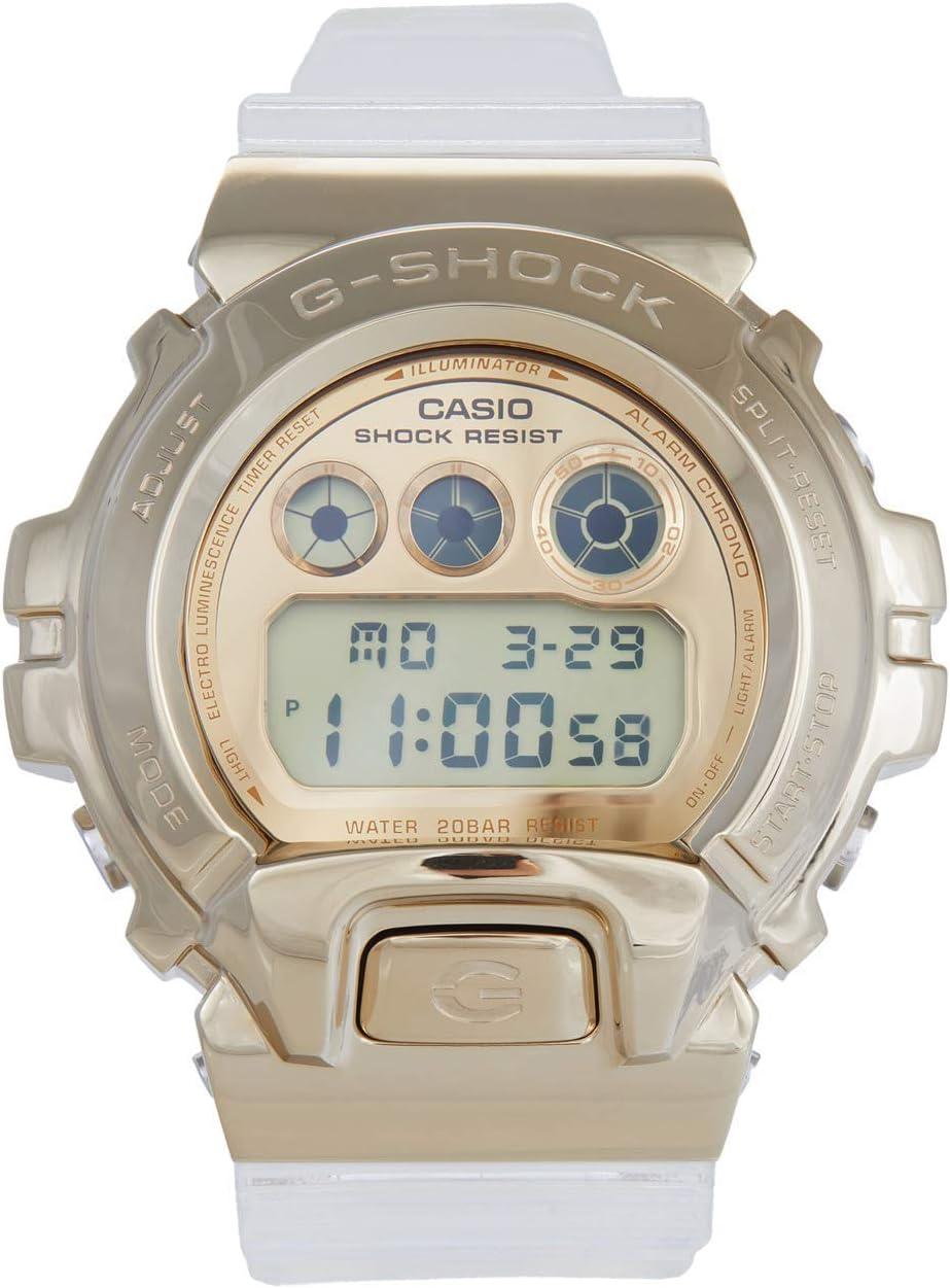 G-Shock GM6900SG-9 Clear/Gold Women's Wristwatch