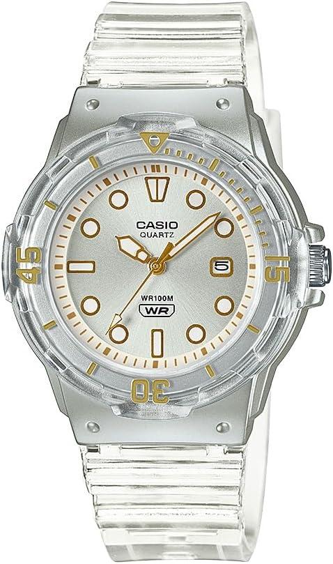 Casio Women's 'Dive Series' Quartz Transparent Resin Casual Watch LRW-200HS-7EVCF