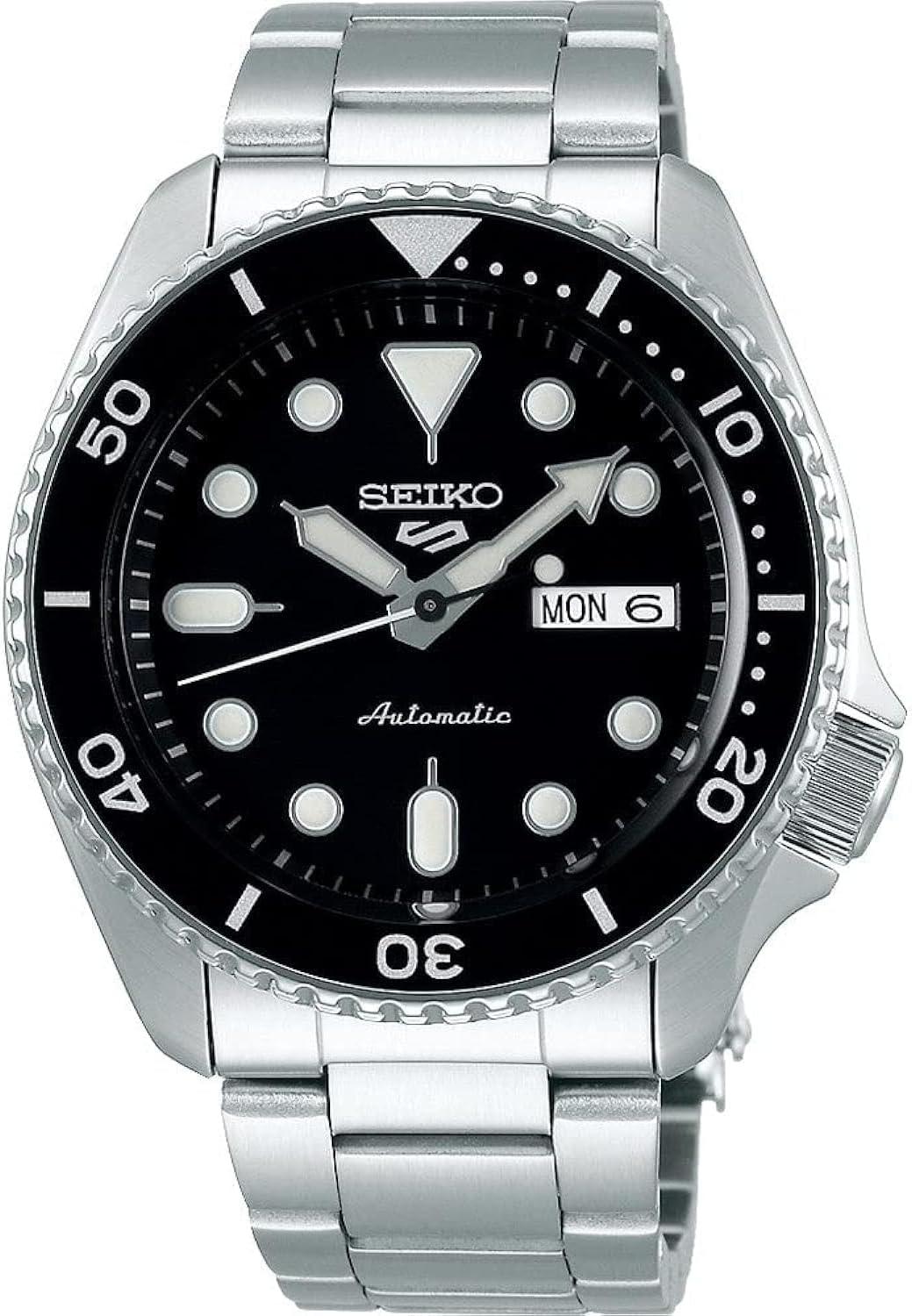 SEIKO Dress Watch SRPD55K1 - Silver, Modern Unisex Timepiece