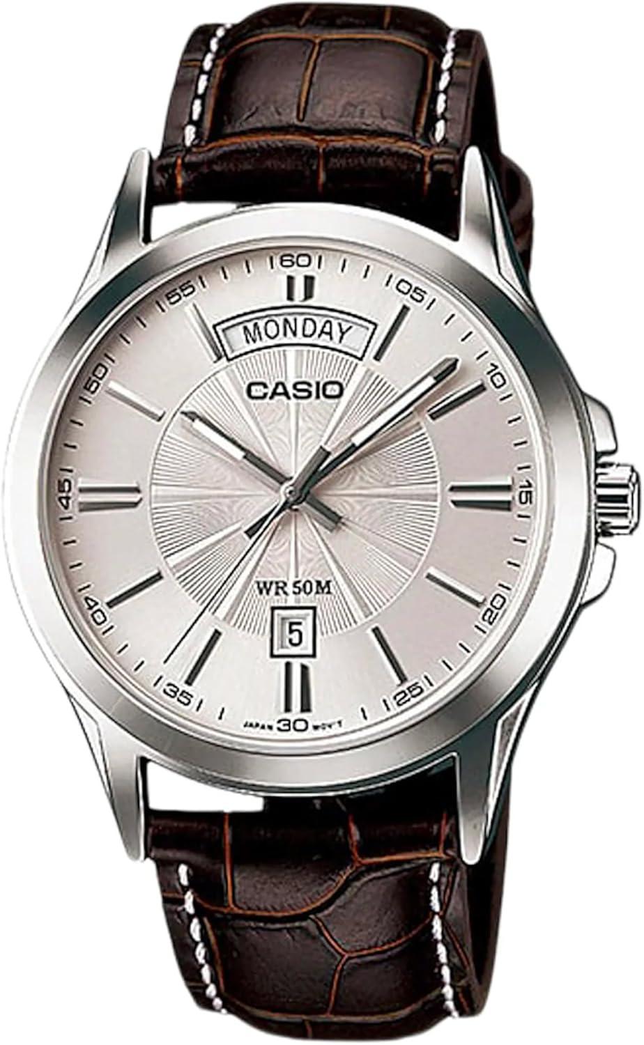 Casio Men's Watch, Orange - Style Meets Functionality