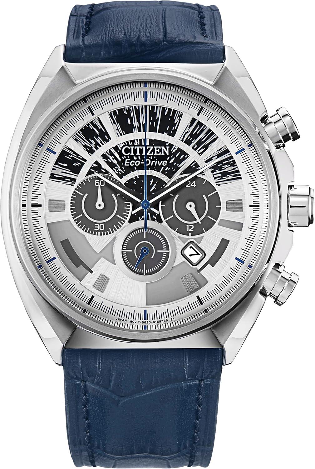 Citizen Eco-Drive Men's Star Wars Millennium Falcon Stainless Steel Chronograph Watch