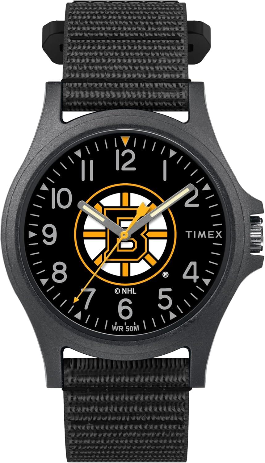 Timex Men's NHL Pride 40mm Watch – Boston Bruins Edition