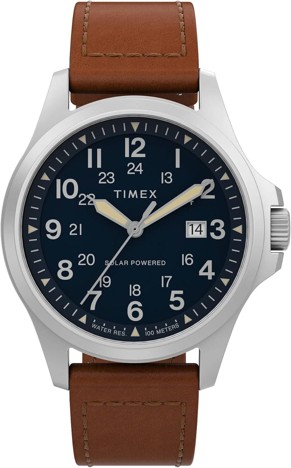 Timex Men's Expedition North Field Post Solar 41mm TW2V03600JR Quartz Watch