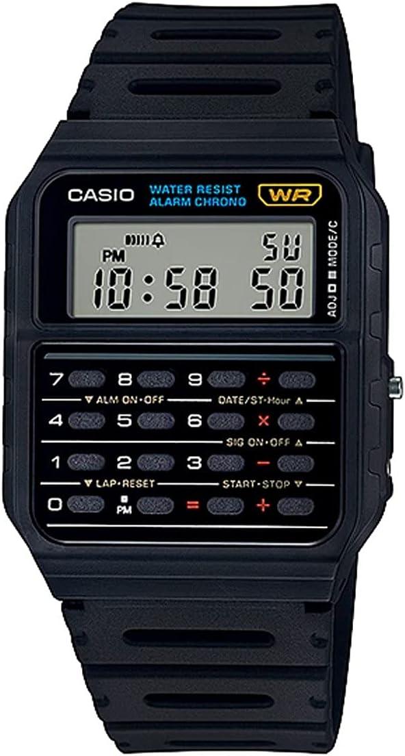 Casio Men's Vintage CA-53W-1CR Calculator Watch