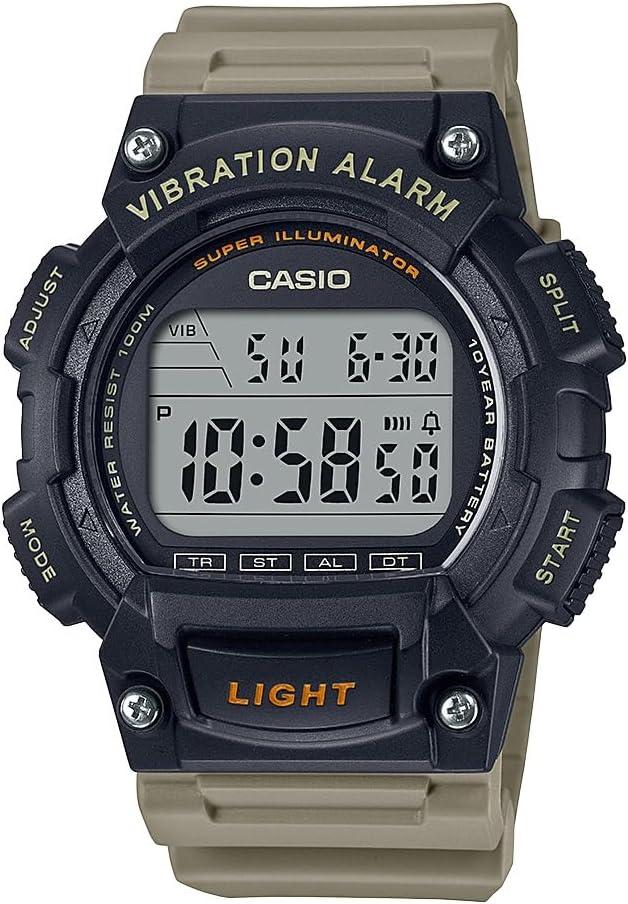Casio W-736H-5AVCF Black/Beige One Size Wrist Watch