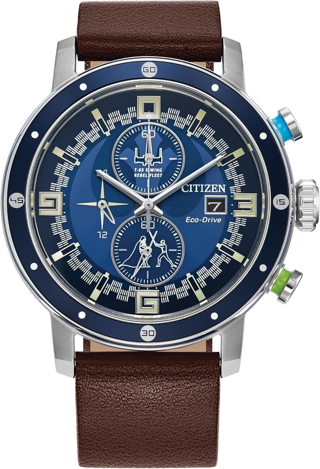 Citizen Men's Eco-Drive Star Wars Luke Skywalker Chronograph Watch