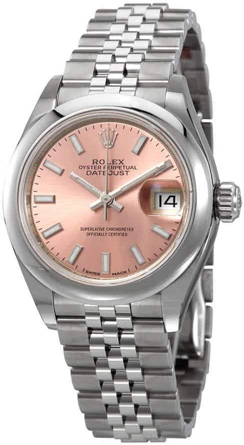 Rolex Lady Datejust Automatic Pink Dial Ladies Jubilee Watch 279160PSJ