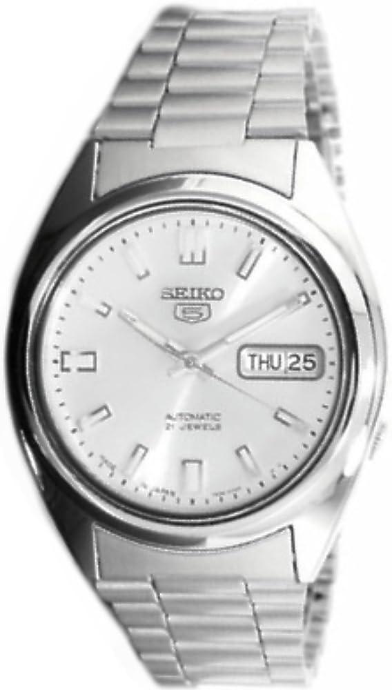 Seiko Series 5 Automatic Silver Dial Men's Watch SNXS73J1