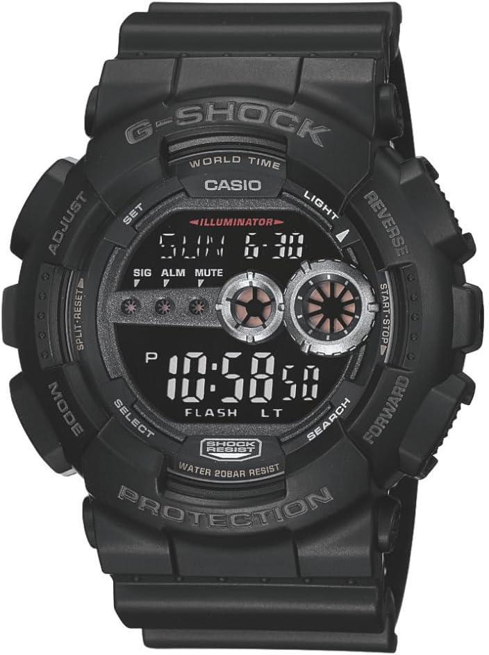 Casio G-Shock GD100-1B Men's Tough Digital Watch