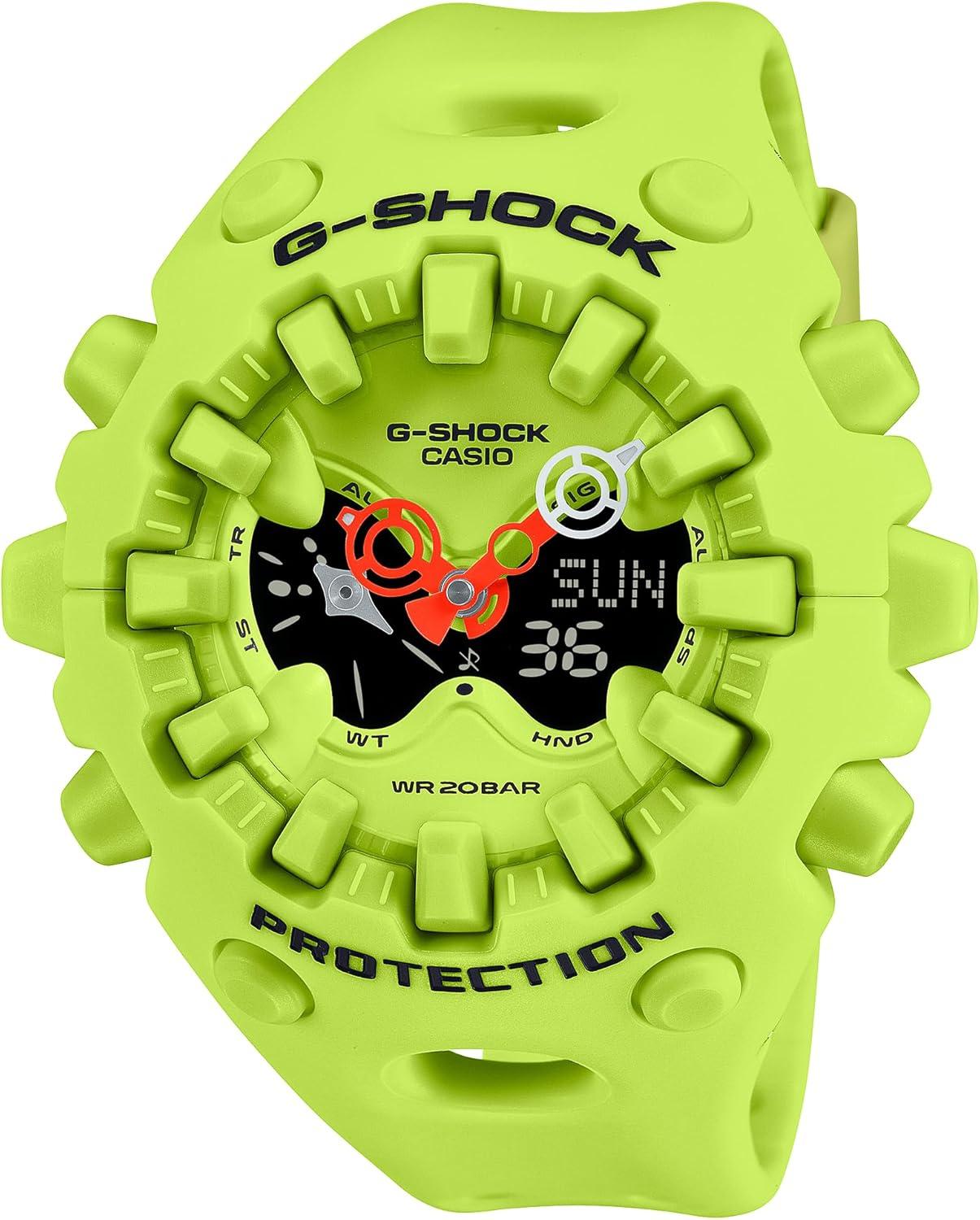 Casio G-Shock Big Case Neon Resin Analog-Digital Watch GAV01-9A