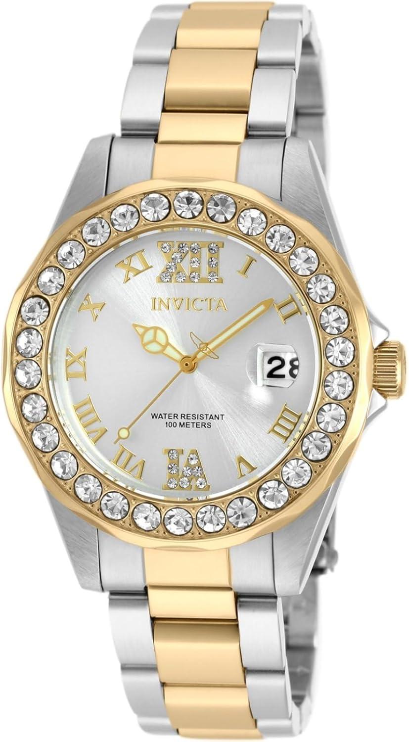 Invicta Women's Pro Diver Quartz Watch with Stainless-Steel Strap