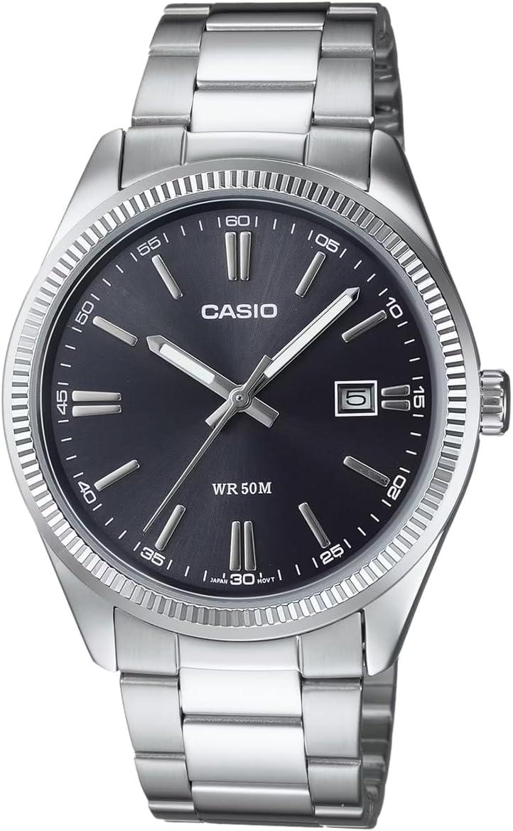 Casio MTP1302D-1A1 Black Dial Watch: A Perfect Blend of Style and Functionality